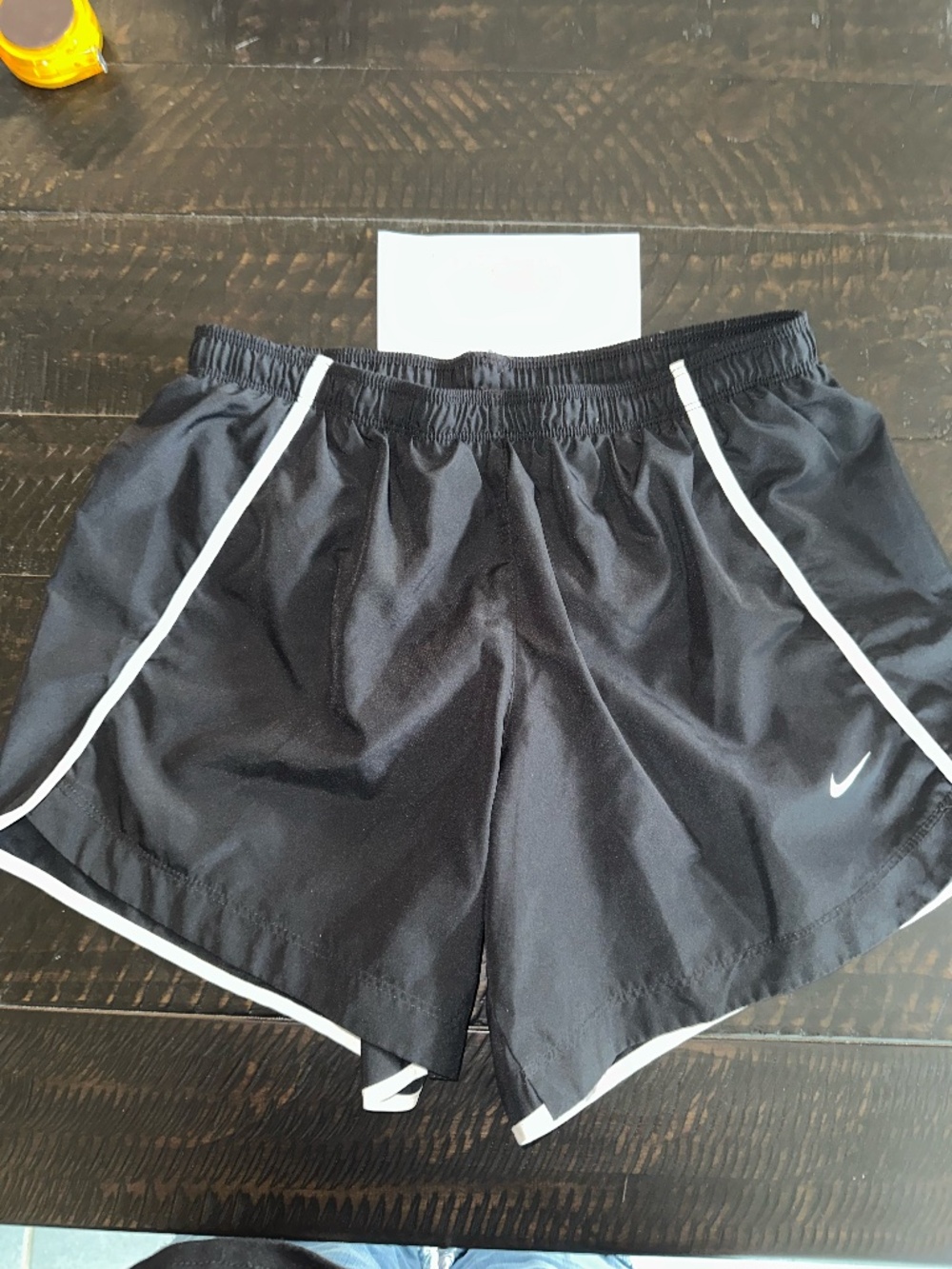 Black  Dri Fit Nike Running Shorts Girls XL